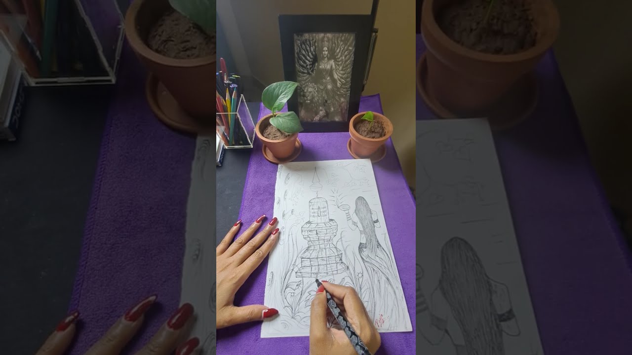 🪻[ Pooja Painting, Sketching ]🪻.........