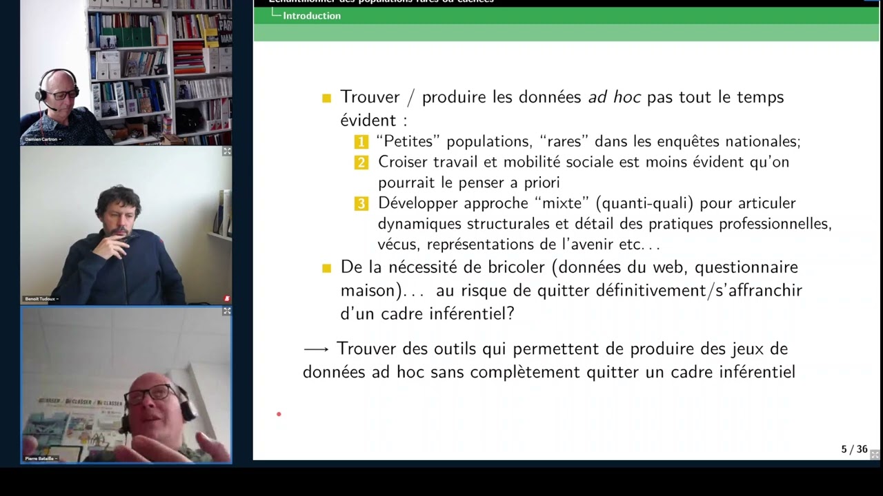Tuto@Mate#69 Les Méthodes d’échantillonnage par réseaux par Pierre Bataille