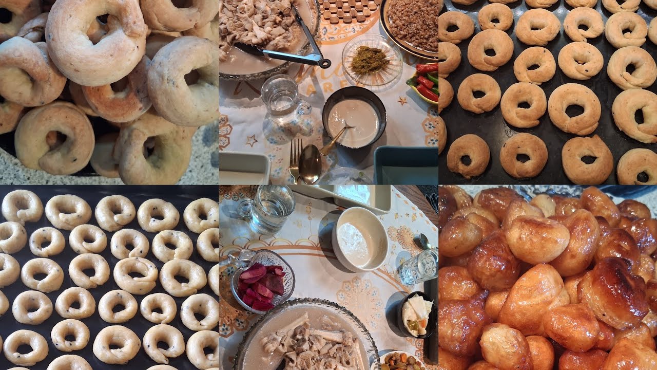 مع التعب والمرض عملت كعك 🫓العيد المالح يومي #برمضان ومع اطيب فطور وحلو 🕌كل عام وانتم بخير 