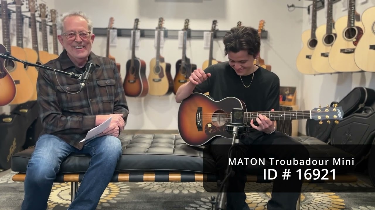 Maton Guitars Troubadour Mini 