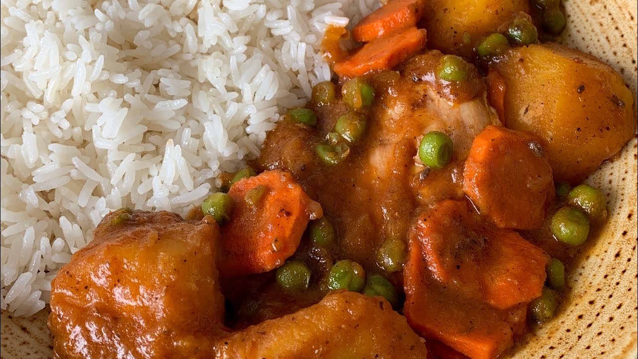 Receta r&aacute;pida de Estofado de pollo