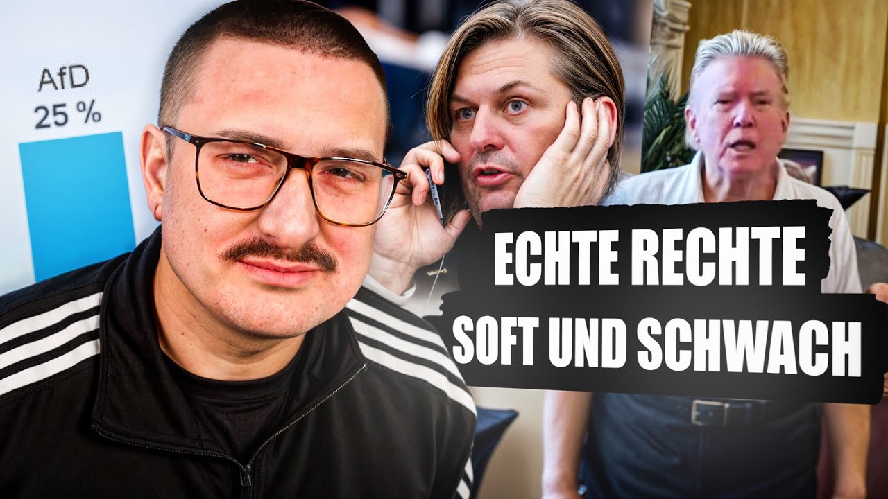 ECHTE Männer sind RECHTS (und haben komische DOPPELSTANDARDS)