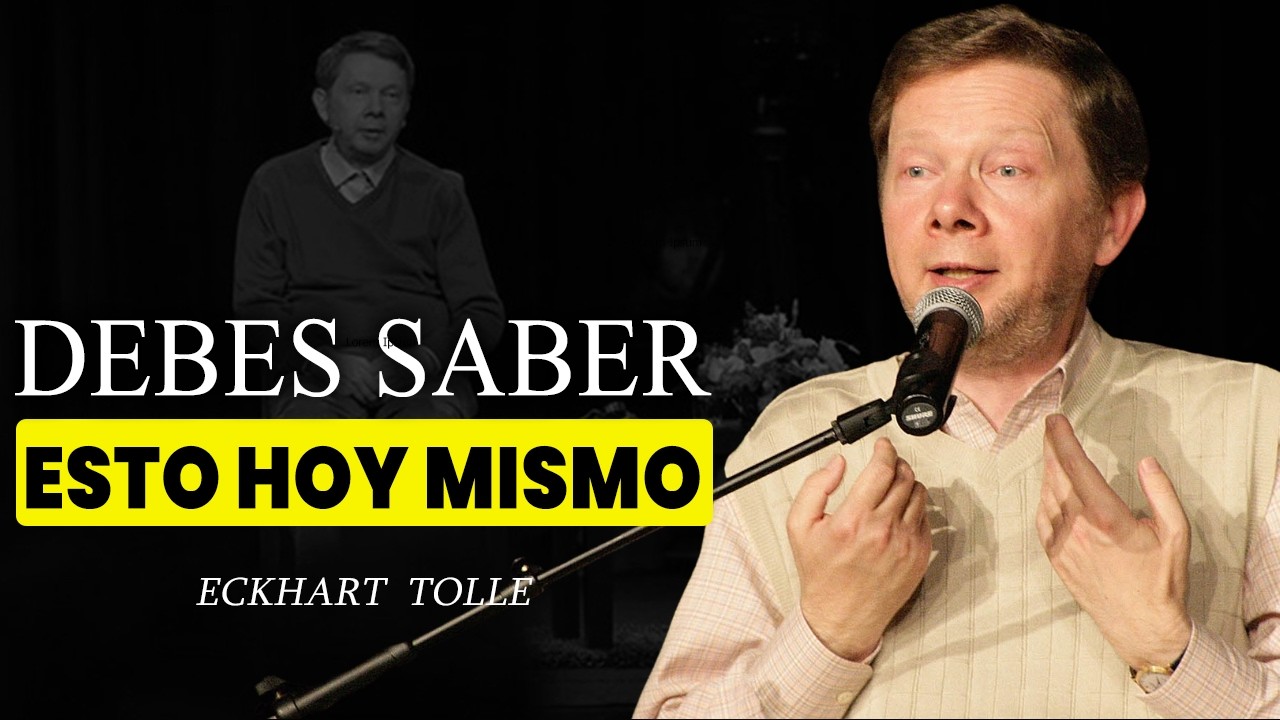 CAMBIARÁ EL PROPOSITO DE TU VIDA Después de Este Video | Eckhart Tolle