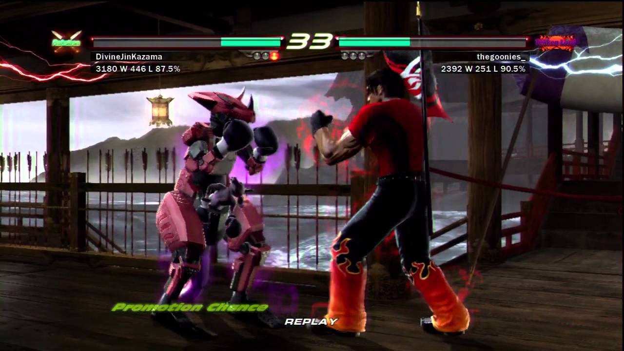 Tekken 6: Jin {DivineJinKazama} Vs. Roger.Jr {thegoonies_} - {Promotion Chance}
