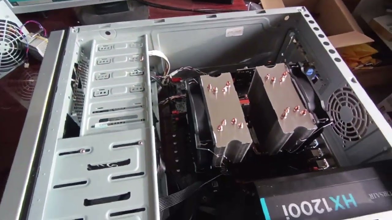 Xeon E5-2683v4 Dual X99 эксперименты с охлаждением и памятью