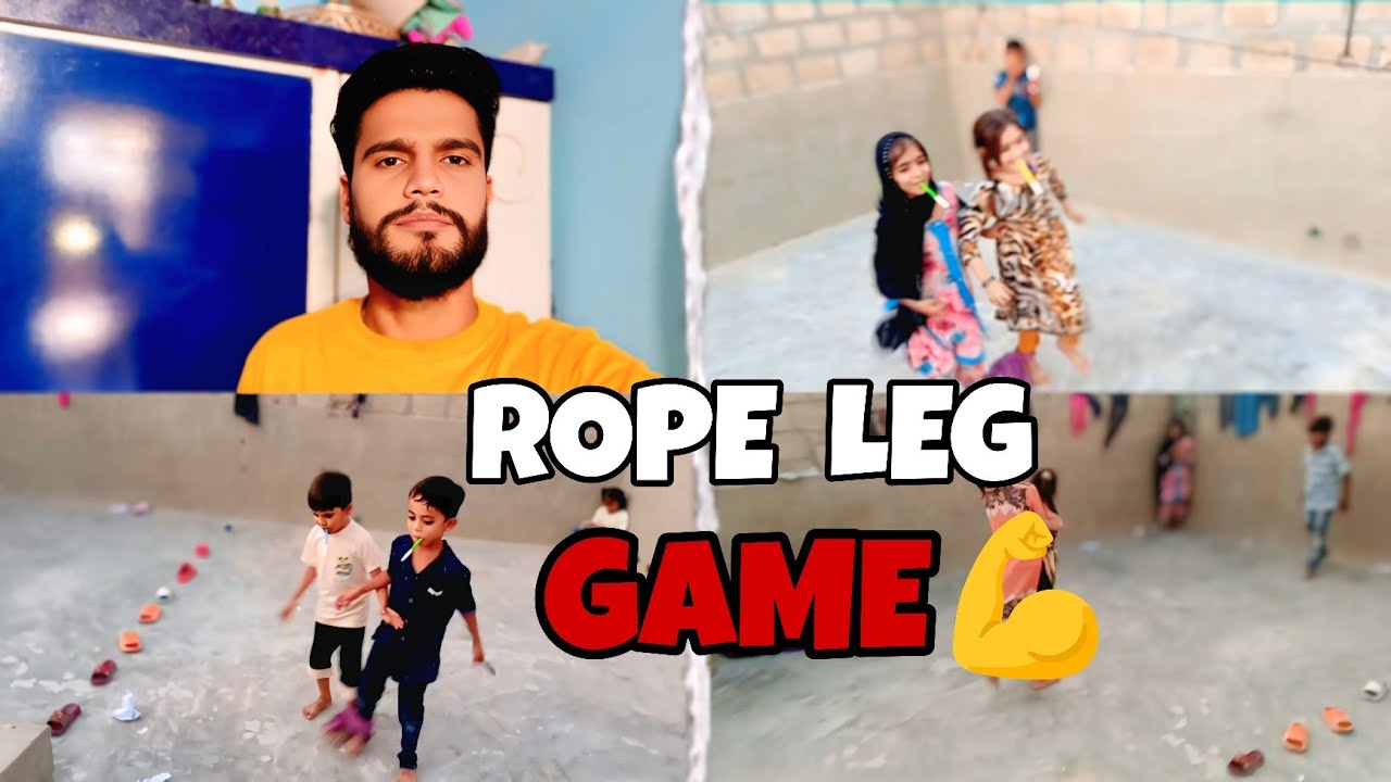 Boys vs Girls Rope Leg Challenge 😆 | Funny Kids Game Competition 2025