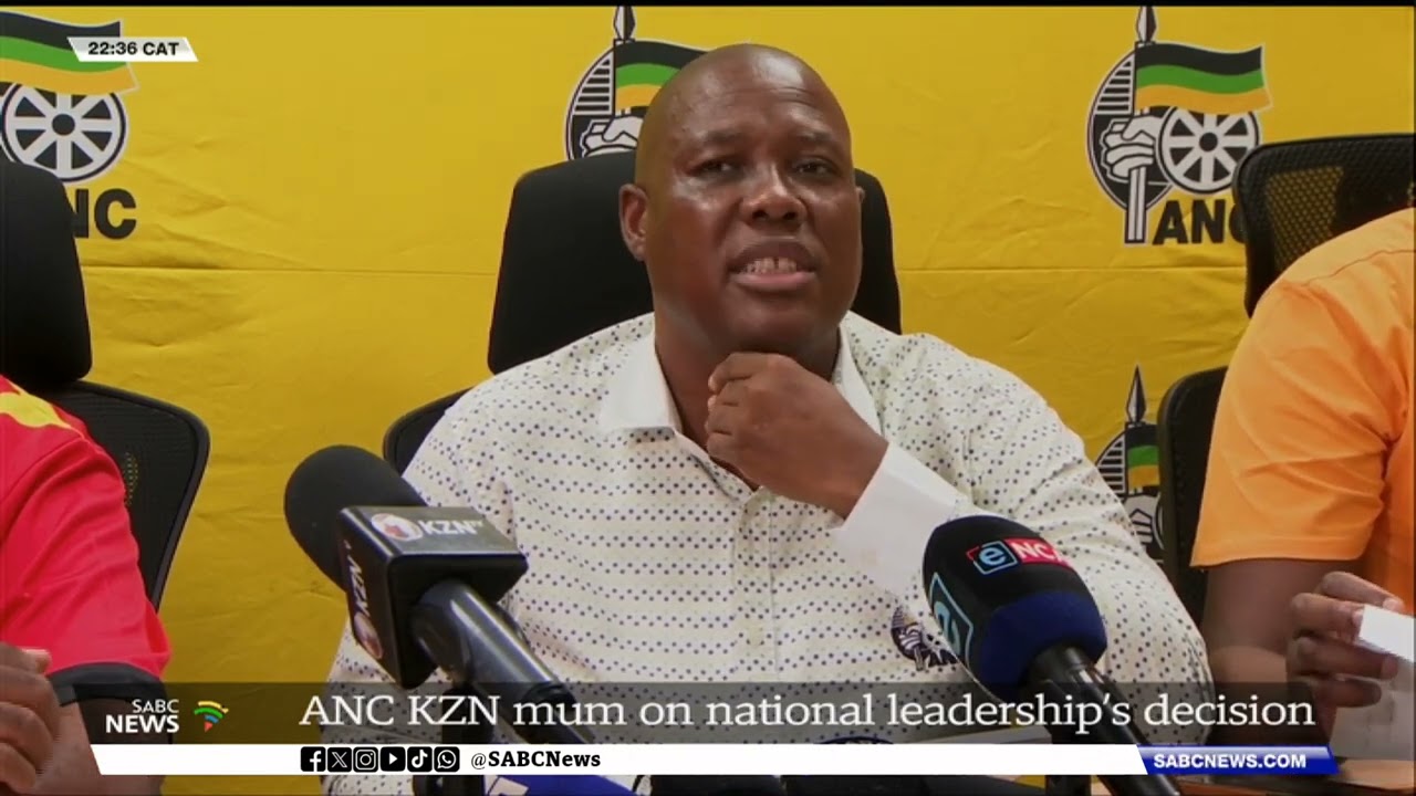 ANC KZN mum on national leadership's decision