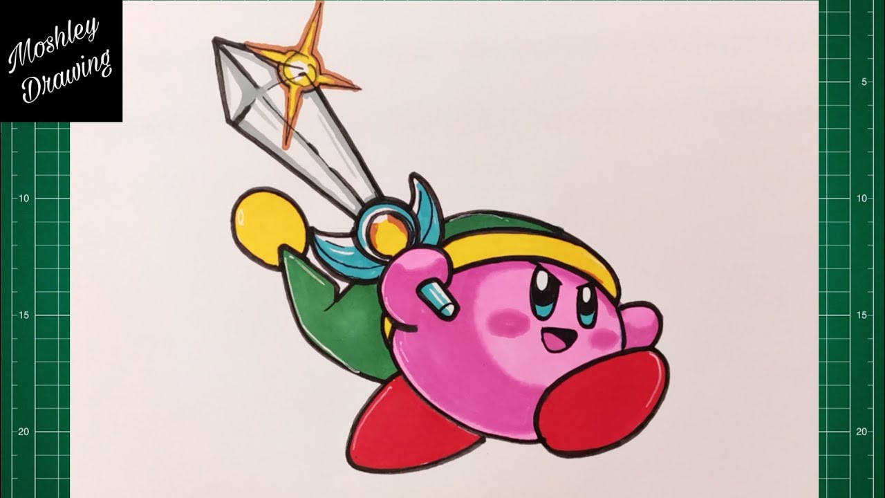 How to Draw Link Kirby Easy Step by Step