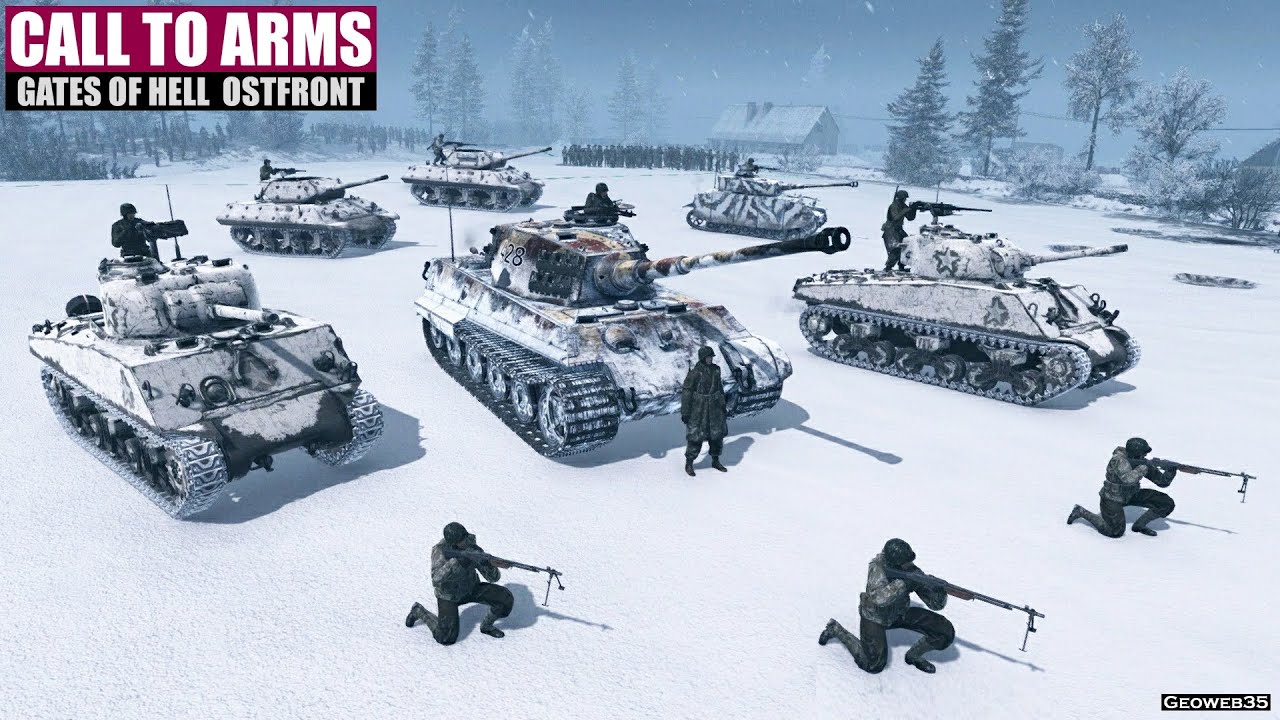 Call to Arms Gates of Hell Ostfront: Liberation - USA Campaign Battle of the Bulge Realtime Strategy