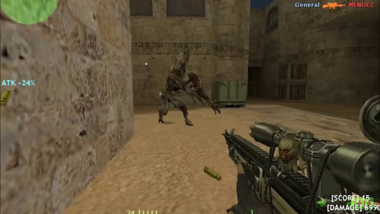 [cs 1.6] Zombie Darkness 4 - TOP 10 GUNS