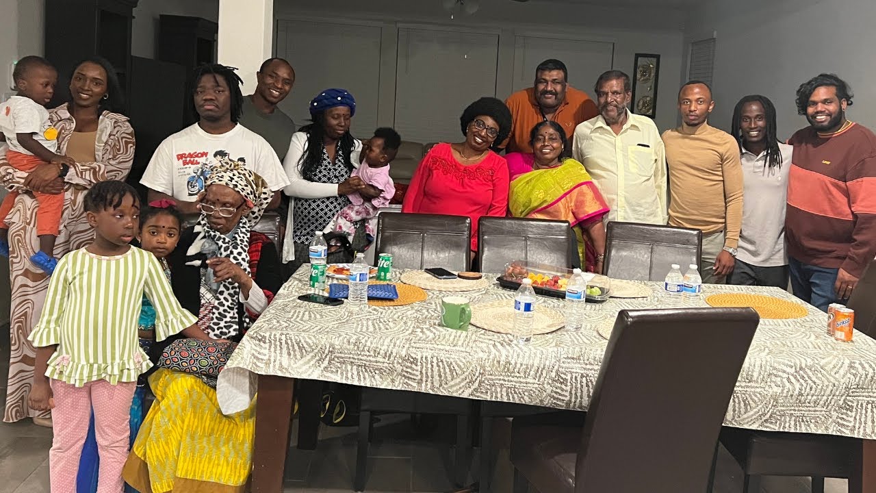 Our Indian & African family Meets For The First Time + HOUSE WARMING PARTY | Ram and Pie