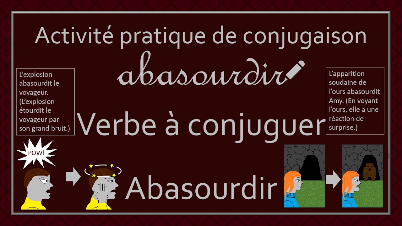 Conjugaison des verbes - Verbe Abasourdir