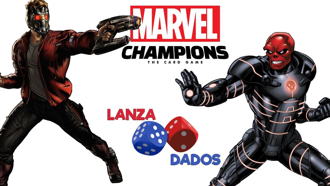 MARVEL CHAMPIONS - STAR LORD VS CRANEO ROJO