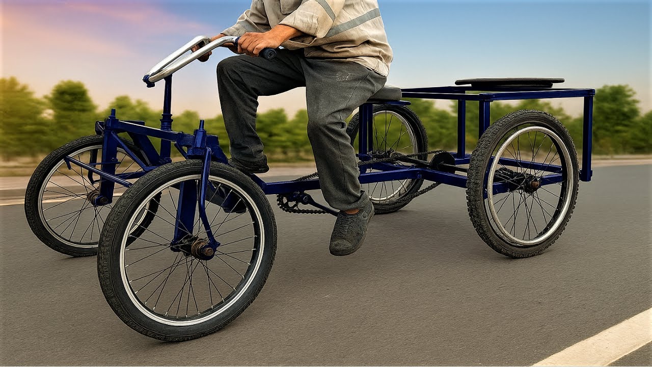 I Created A Bicycle That Surprised Even The Car Manufacturers.
