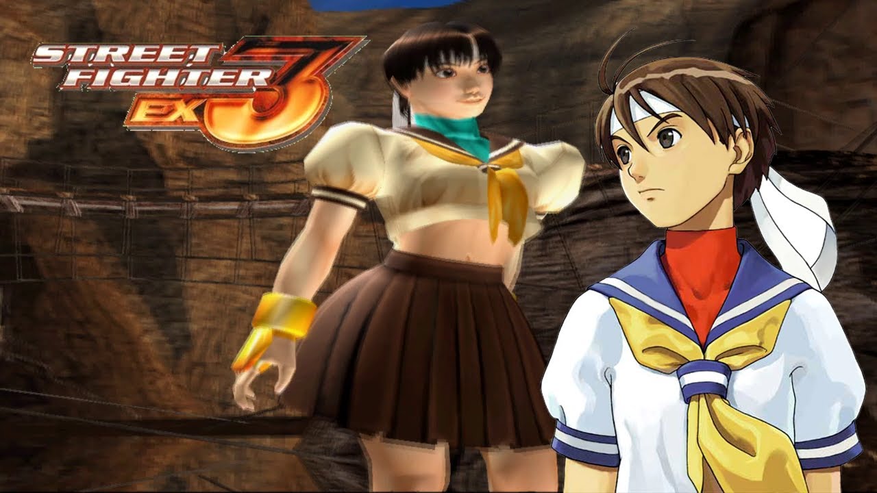Street Fighter EX3 - Sakura - Original Mode Hard Difficulty Playthrough
