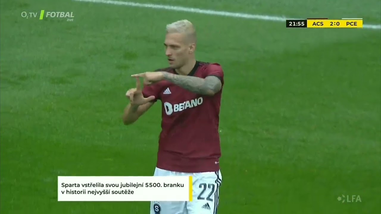 AC Sparta Praha - FK Pardubice (2:0) Luk&aacute;&scaron; Harasl&iacute;n |5.8.2023|