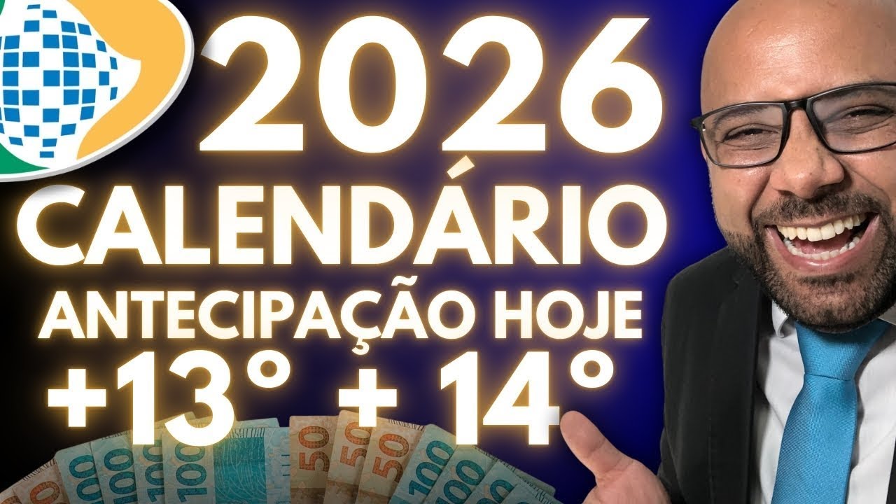INSS: Novo Calend&aacute;rio de Pagamento em Dezembro + Antecipa&ccedil;&atilde;o 13&ordm; + 14&ordm; Sal&aacute;rio INSS?