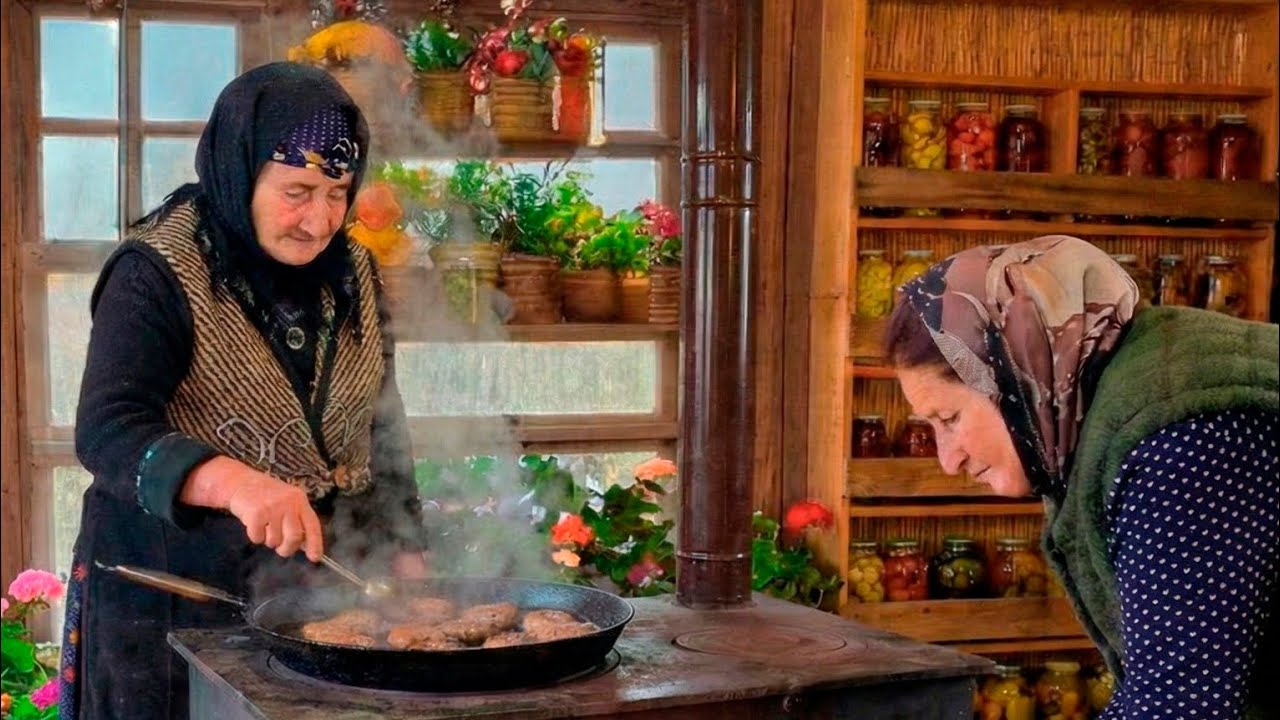 Traditional Caucasian Pilaf Recipe with 40 Eggs and Fresh Herbs🍚🥚🌿