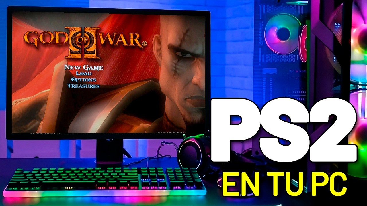 🎮 PLAYSTATION 2 en tu PC en 2025 COMO INSTALAR PCSX2 Emulador de PS2