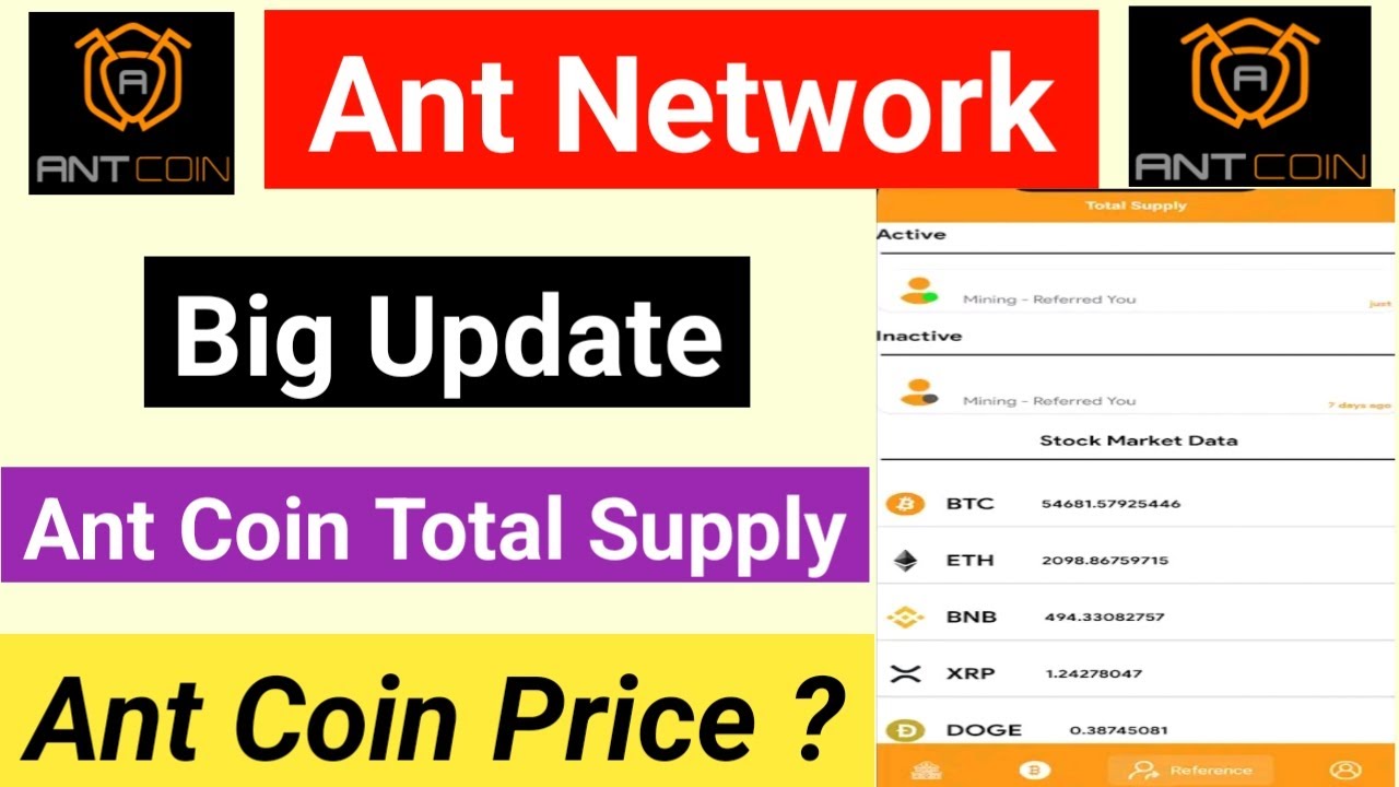 Ant Network Price Prediction / Ant Network New Update / Ant Network Mining Withdrawal