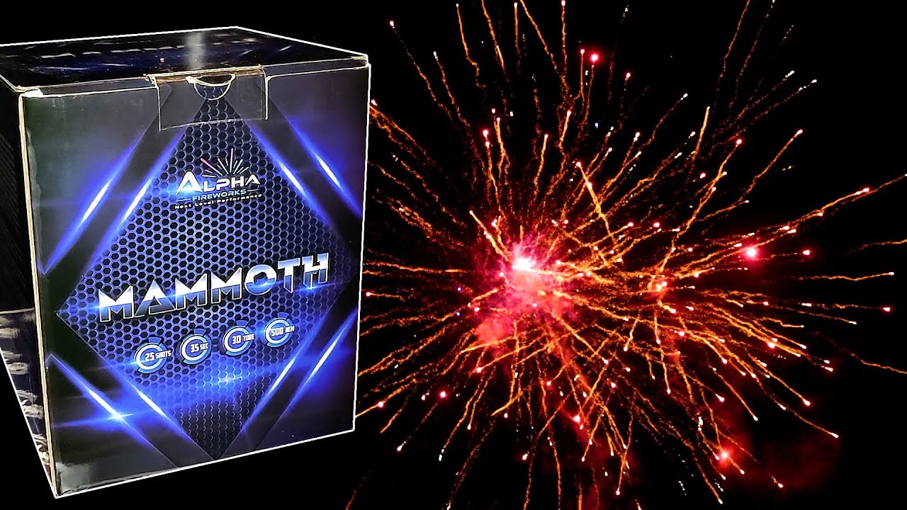 MAMMOTH, Alpha Fireworks, 30mm