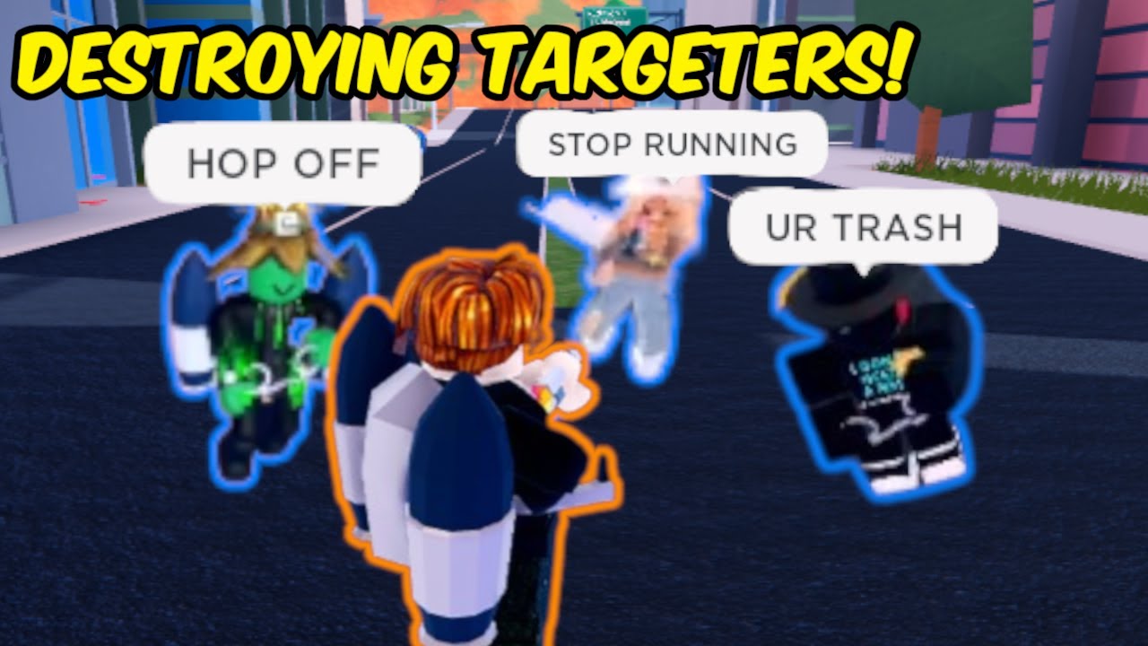 УНИЧТОЖЬТЕ ПОЛИЦЕЙСКИХ TRYHARD TARGETTER в побеге из тюрьмы Roblox!
