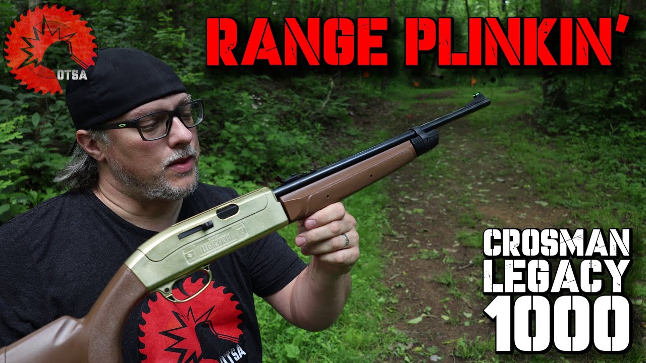 Crosman Legacy 1000 - Range Plinkin'