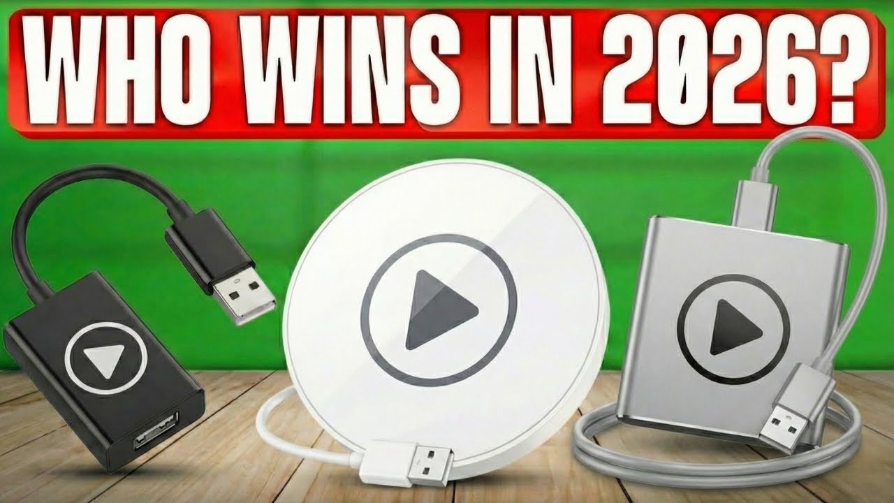 ✅ 7 Best BUDGET Wireless Apple CarPlay Adapters on Amazon [2026] iPhone & Apple CarPlay Adapters