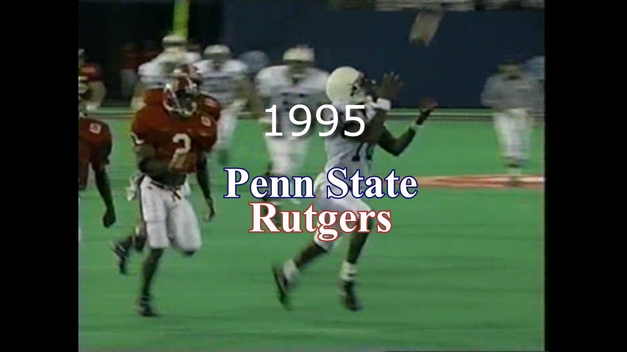 Penn State at Rutgers 1995 GAME STORY