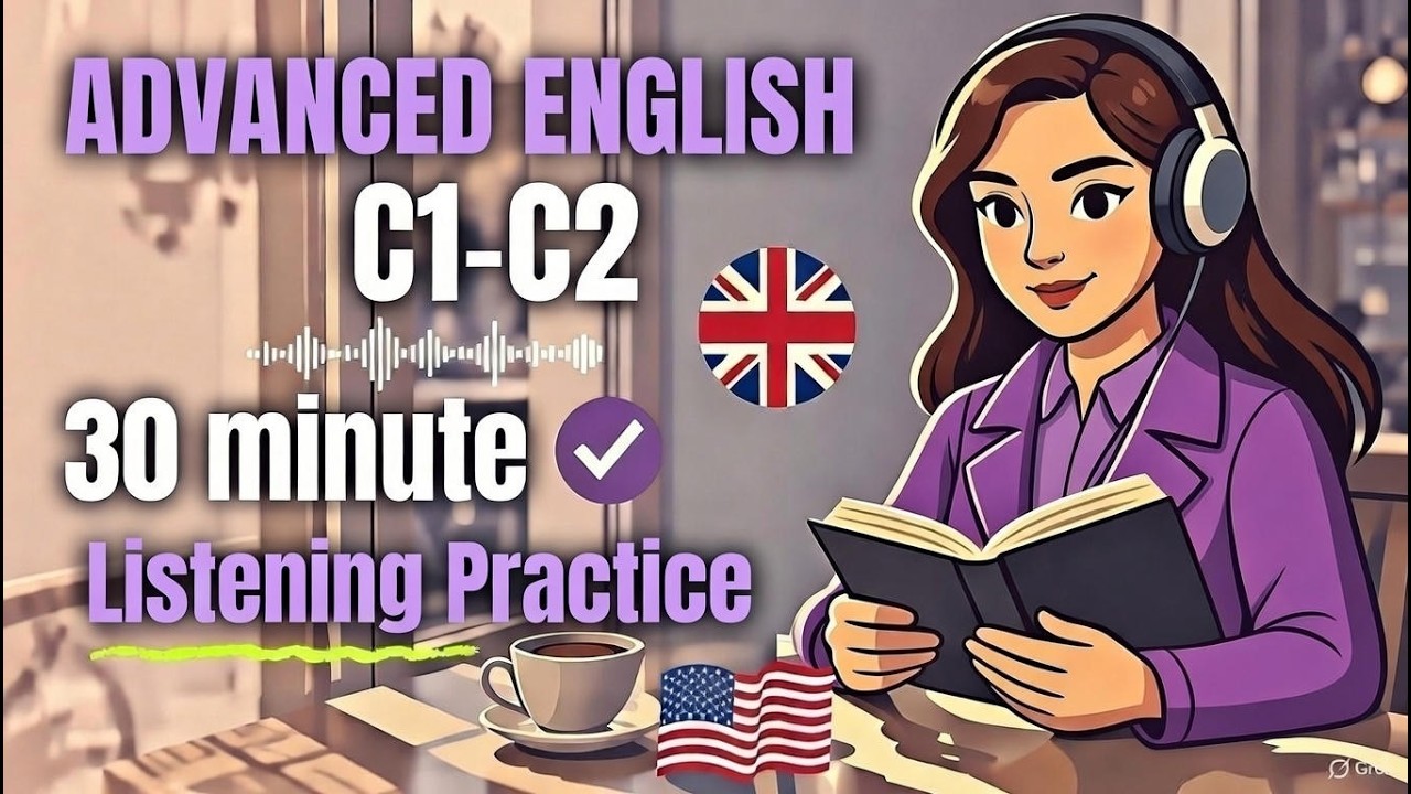 40 минут аудирования на английском языке уровня C1&ndash;C2 для IELTS Band 9 | Real Native Speed