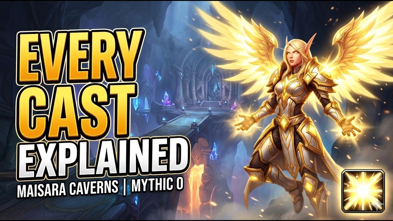 WoW Midnight Holy Paladin Healer Guide | Mythic 0 Maisara Caverns Live Commentary