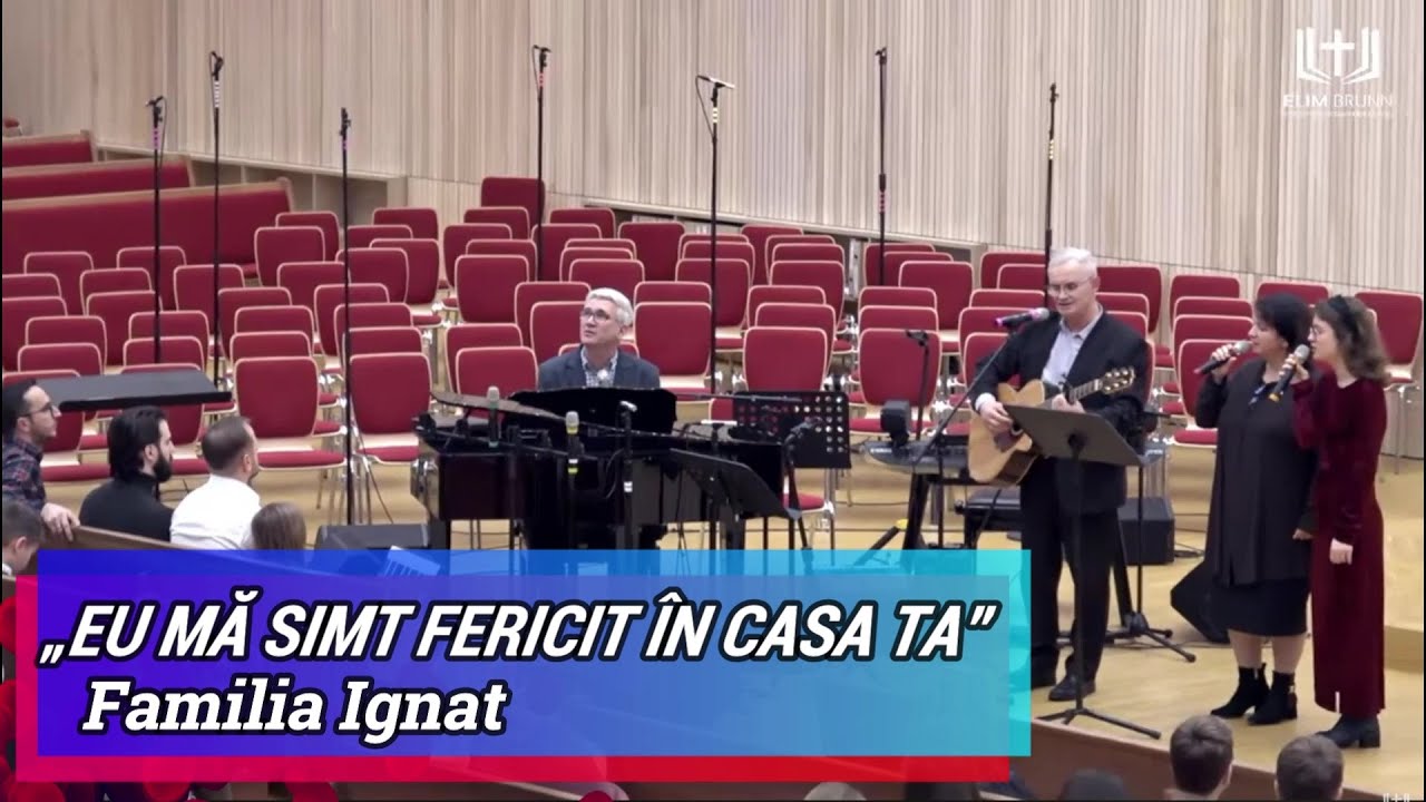 „EU MĂ SIMT FERICIT ÎN CASA TA” - FAMILIA IGNAT & NICU RUSU