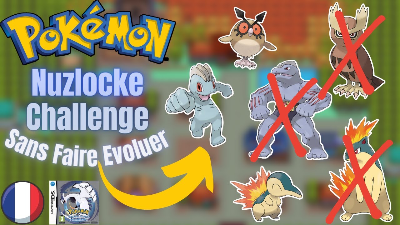 Finir Pokémon Argent SoulSilver SANS FAIRE EVOLUER en NUZLOCKE CHALLENGE