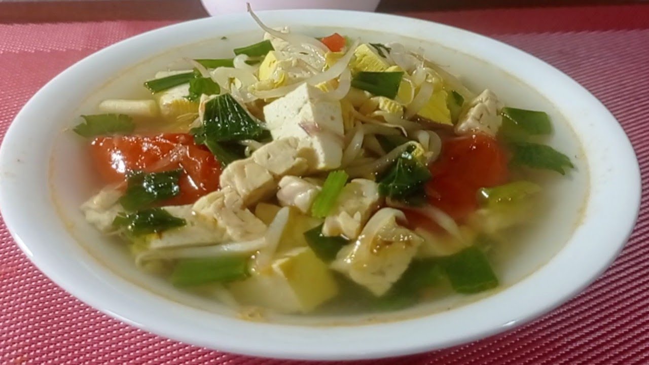 Cara Membuat SAYUR BENING TEMPE TAHU TOGE Seger Dan Enak Banget