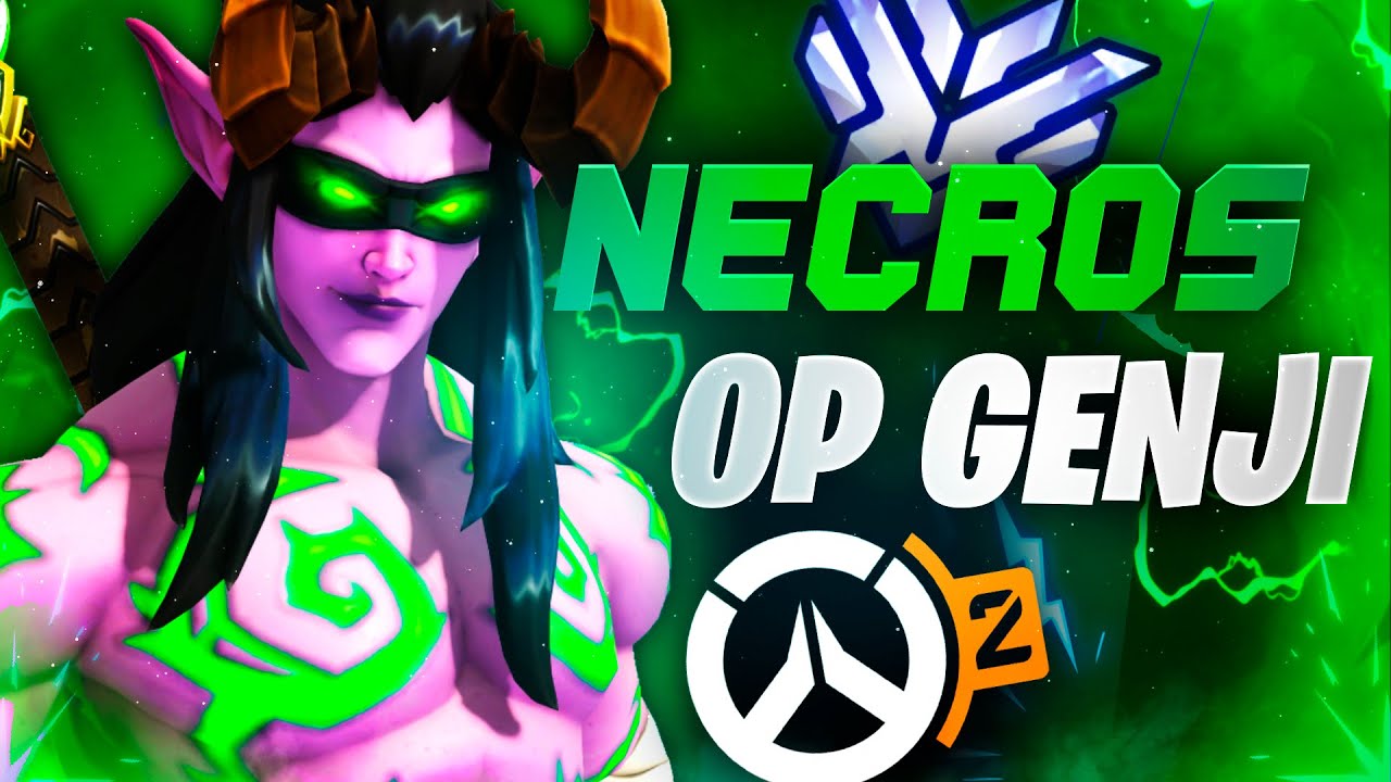 Necros OP Genji Main + Kragie Sojourn! [ Overwatch 2 Beta ]