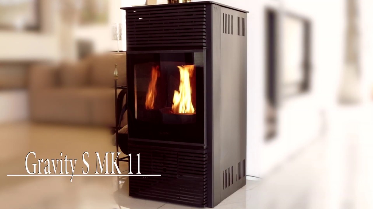 Lava Fires Gravity S MK 11 Gravity Operated Pellet Stove