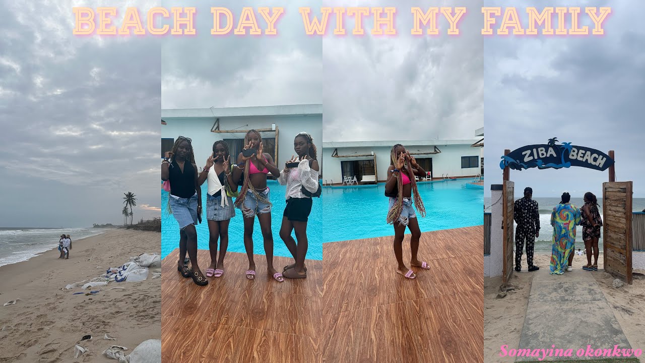 Beach day with my family & I (5 months late)