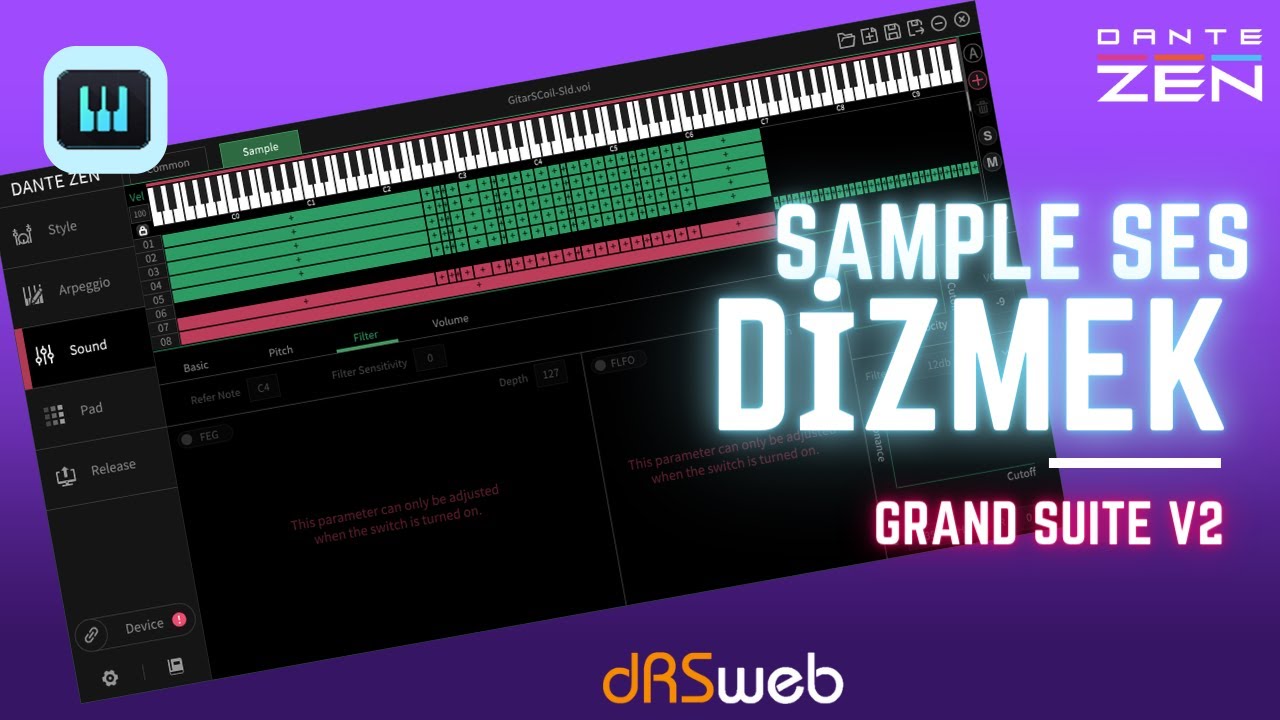 GrandSuite Kullanımı -#2 Multi Sample Oluşturmak.