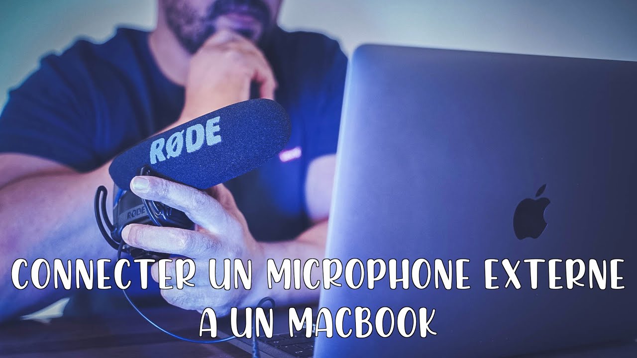 Comment connecter un microphone externe #RODE &agrave; son MacBook 💻 #MacBook