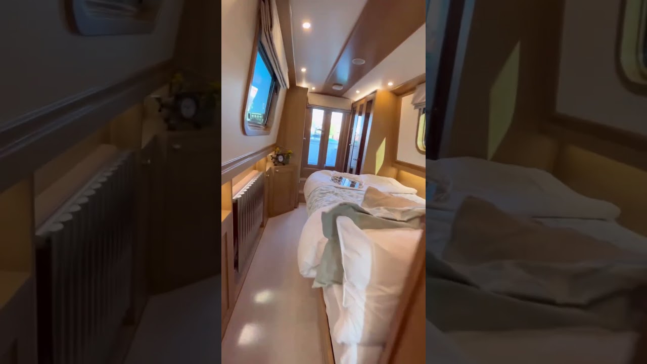 What a beauty! More stunning tours on channel #narrowboat #boattour #houseboat  #barge  #tinyhouse