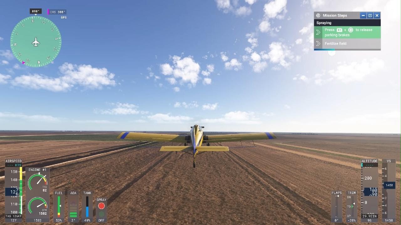 MFS PS5 FLAT LANDS ARE BEST FOR FARMING AGRICULTURE MISSIONS FLORIDA,NORTH DAKOTA,MINNESOTA