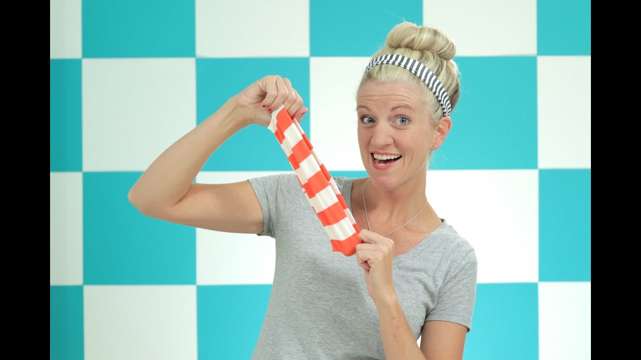 How to sew with Knit Fabrics + How to make simple Headbands