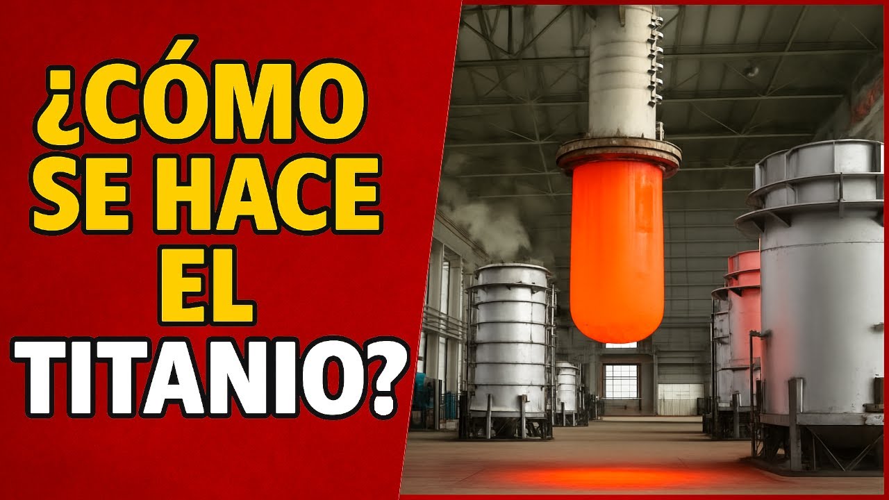 ¿Cómo se fabrica el TITANIO?  El metal más resistente explicado paso a paso en este documental