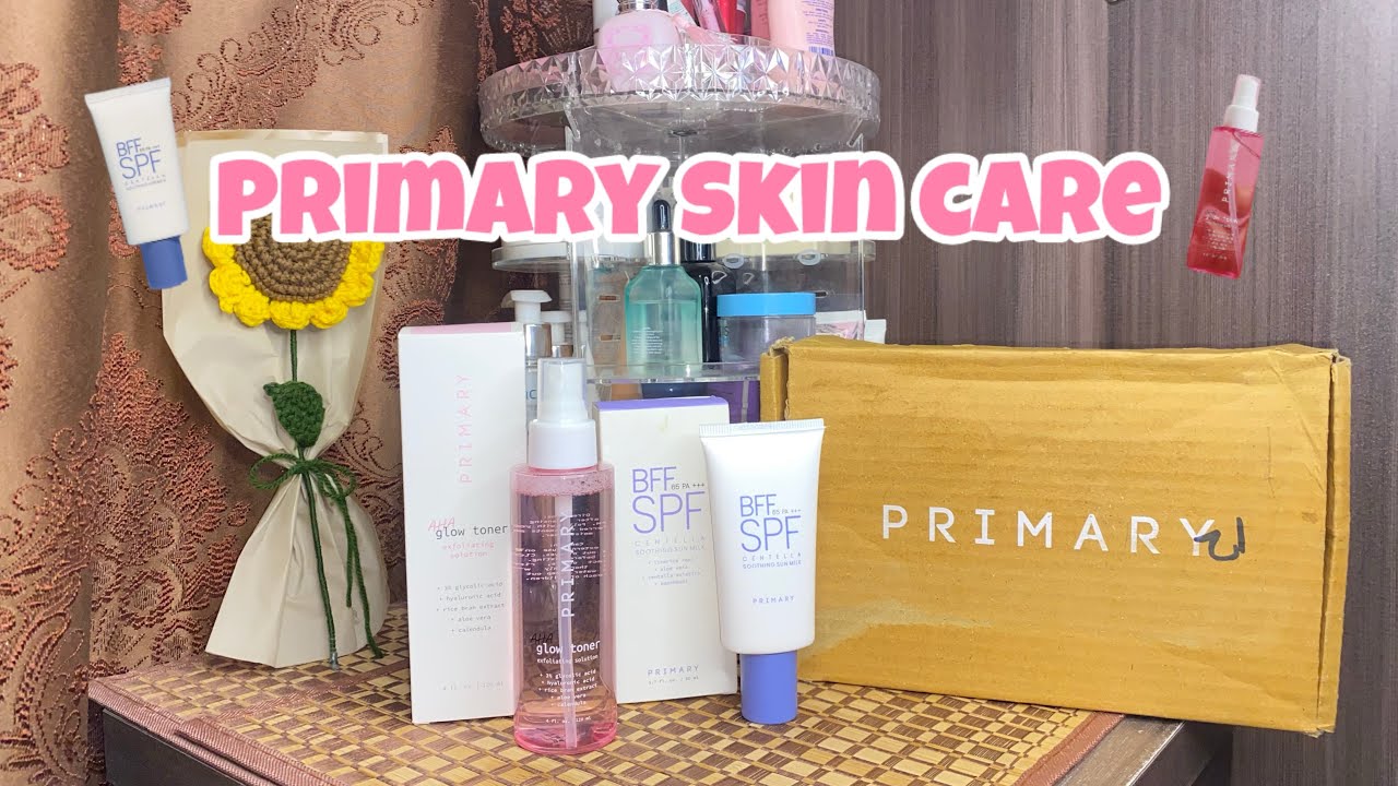Primary BFF SPF & Glycolic Acid Unboxing 🎀 | Honest Review | Worth the Hype?