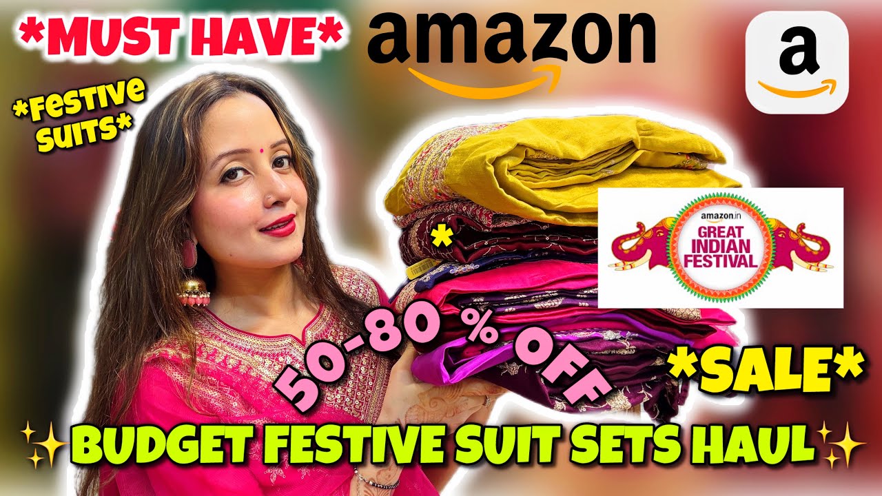 Огромная распродажа праздничных костюмов Amazon! Скидки 50–80% на Amazon! ✨ Неха Сингх #amazonfinds