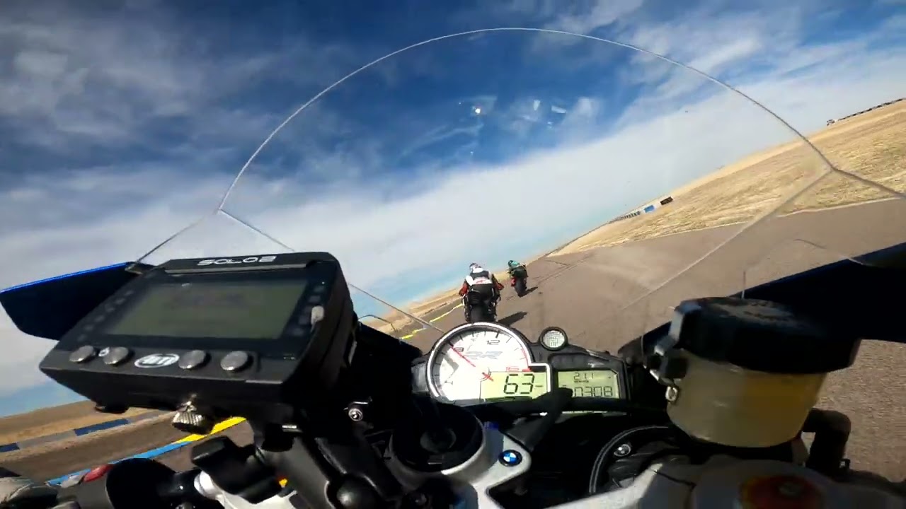 High Plains Raceway HPR Motorcycle Open Lapping Track Day 3/27/2022 BMW S1000RR