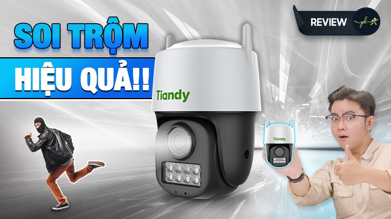 Tiandy TC-H333N - Camera ngoài trời cần có cho không gian sống!!! | Thế Giới Phụ Kiện!!