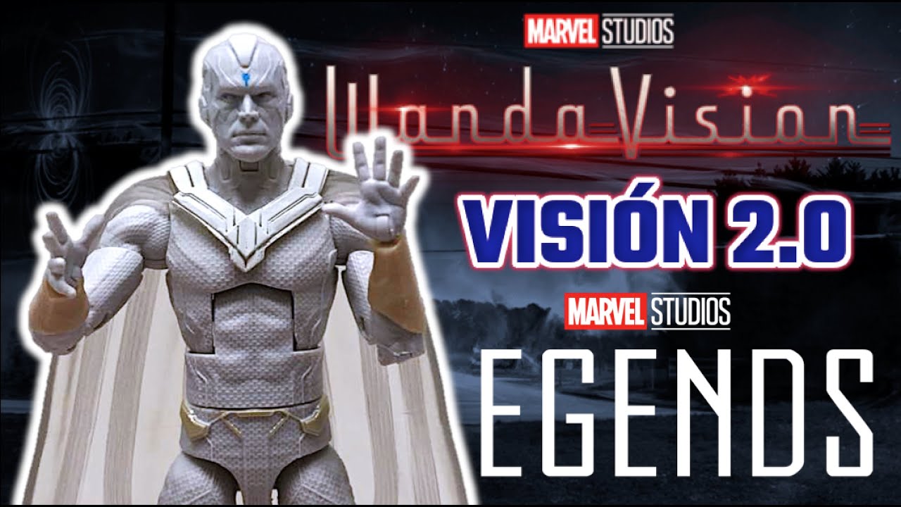 Marvel Legends - VISIÓN BLANCO 2.0 | WandaVision - Reseña de Figura Hasbro (2021) Serie Disney +