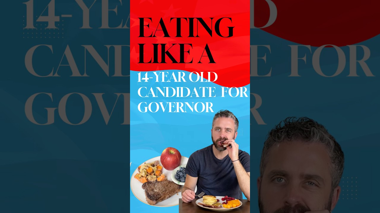 Питаясь как американцы: первый 14-летний кандидат в губернаторы от штата Вермонт.