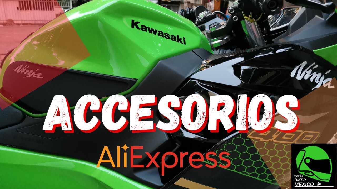 KAWASAKI NINJA 400 KRT ACCESORIOS DE ALI EXPRESS ¿ SON REALMENTE BUENOS ? PRUEBA DE 2 MESES